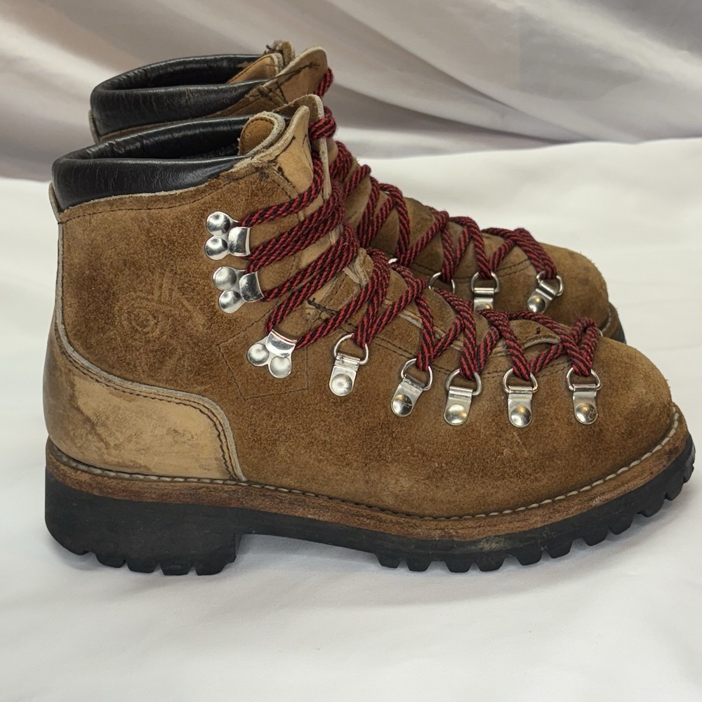 Vintage Dexter Mountaineer Alpine Hiking Boots Men's 6 Women's 7‎ USA